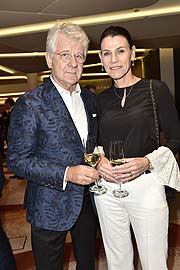 Marcel Reif, Prof. Dr. Marion Kiechle / 4. Felix & Friends For Kids Gala 2017 im Hotel Vier Jahreszeiten Kempinski in München am 07.10.2017 / Foto: BrauerPhotos / S.Brauer fuer Luebmedia